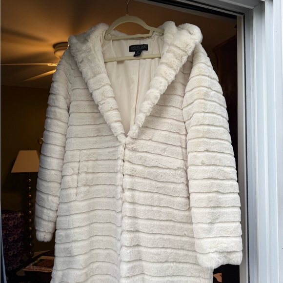 Rachel Zoe Cream Teddy Jacket - Picture 1 of 5
